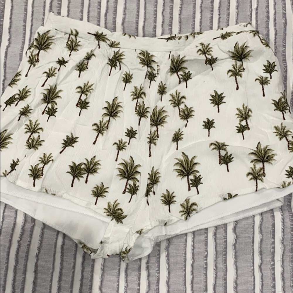 high waisted flowy shorts